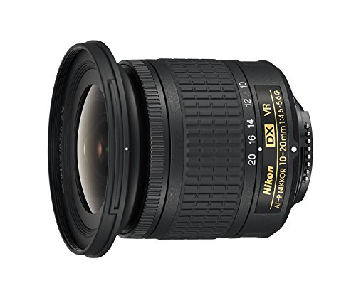 Nikon AF-P DX NIKKOR Zoomobjektiv, 10-20mm f/4,5-5,6G VR, schwarz [Nital Card: 4 Jahre Garantie] von Nikon