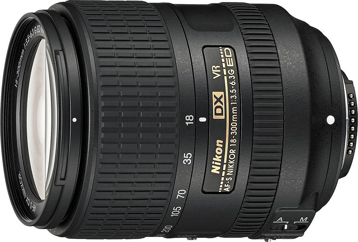Nikon AF-S 18-300 mm 3.5-6.3 ED VR für D780 & D7500 passendes Zoomobjektiv von Nikon