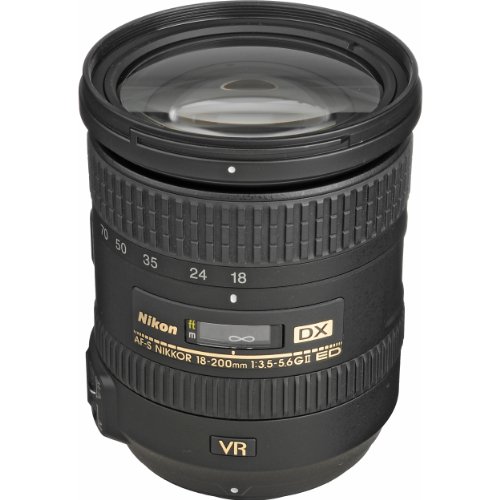 Nikon AF-S DX Nikkor 18-200 mm 1:3,5-5,6G ED VR II (inkl. HB-35) von Nikon
