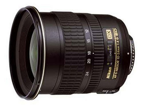 Nikon AF-S DX Zoom-Nikkor Objektiv 12-24 mm 1:4G IF-ED, 77 mm (generalüberholt) von Nikon