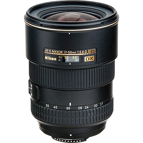 Nikon AF-S DX Zoom-Nikkor 17-55mm 1:2,8G IF-ED Objektiv (77mm Filtergewinde) von Nikon