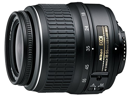 Nikon AF-S DX Zoom-Nikkor 18-55mm 1:3.5-5.6G ED II Lens Black (Generalüberholt) von Nikon