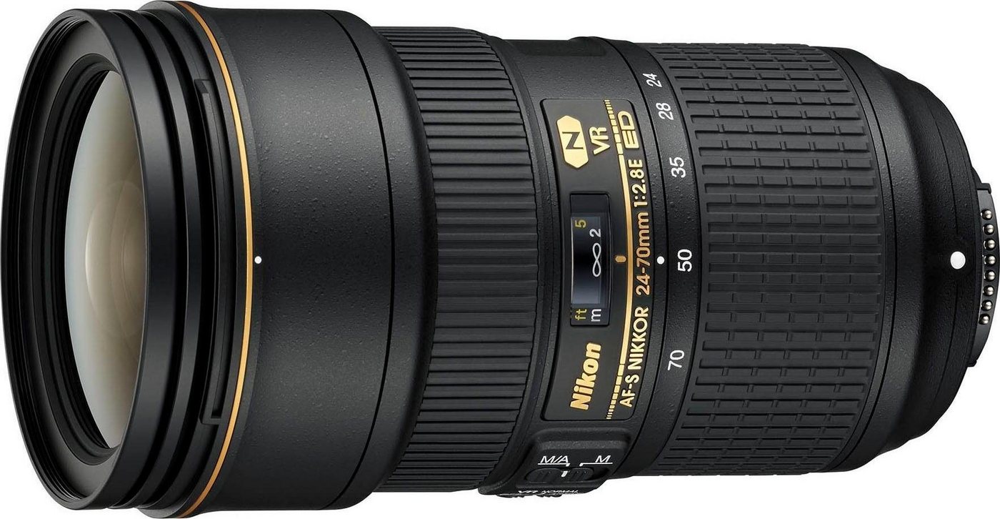 Nikon AF-S NIKKOR 24-70 mm 1:2.8E ED VR. für D780 & D7500 passendes Objektiv von Nikon