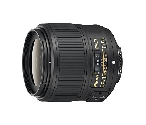 Nikon AF-S NIKKOR 35 mm f/1,8 G und Objektiv, schwarz [Nital Card: 4 Jahre Garantie] von Nikon