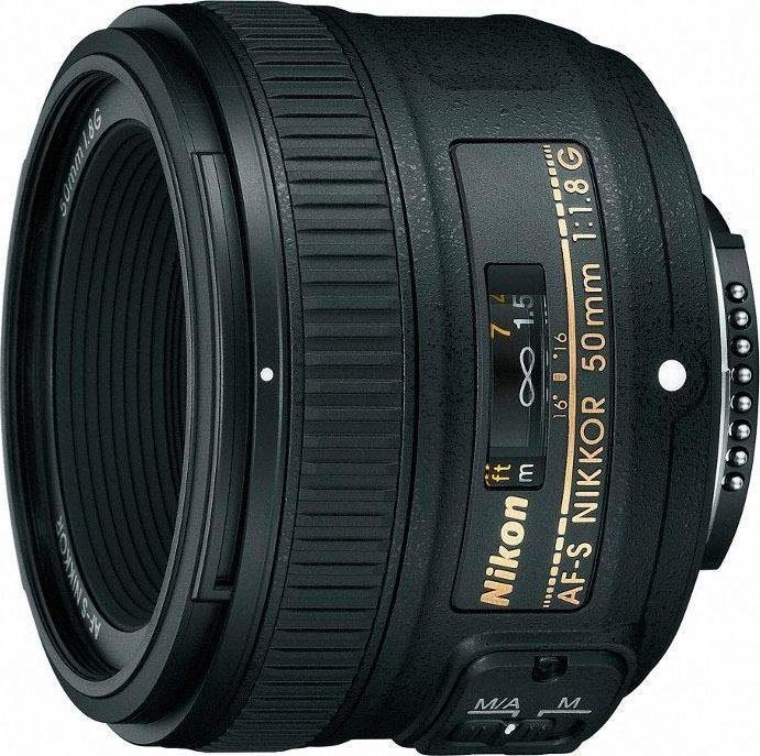 Nikon AF-S NIKKOR 50 mm 1:1,8G für D780 & D7500 passendes Objektiv von Nikon