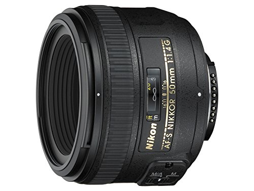 Nikon AF-S Nikkor 50 mm f/1,4 G Objektiv, schwarz [Nital Card: 4 Jahre Garantie] von Nikon