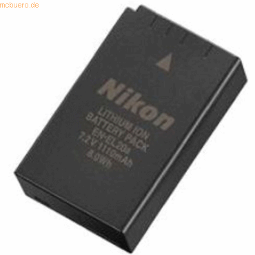 Nikon Akku für Nikon 1 V3 Li-Ion 7,2 Volt 1110 mAh schwarz von Nikon