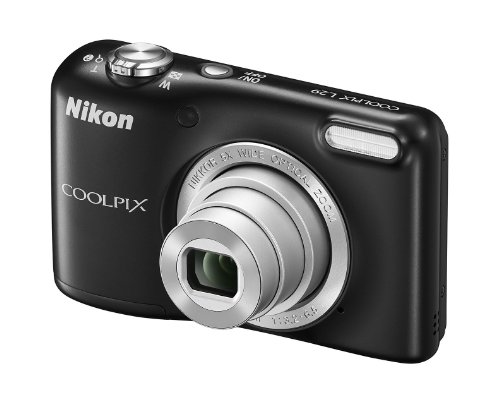 Nikon Coolpix L29 Digitalkamera (16 Megapixel, 5-fach opt. Weitwinkel-Zoom, 6,9 cm (2,7 Zoll) LCD-Display, HD) schwarz von Nikon