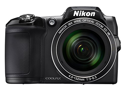Nikon Coolpix L840 Digitalkamera (16 Megapixel, 38-Fach Opt. Zoom, 7,6 cm (3 Zoll) LCD-Display, USB 2.0, bildstabilisiert) schwarz (Generalüberholt) von Nikon