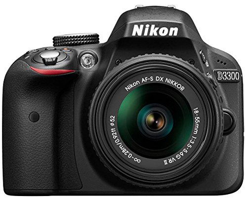 Nikon D3300 Digital SLR Camera (24.2 MP, 3 inch LCD) - Black (Certified Refurbished) von Nikon