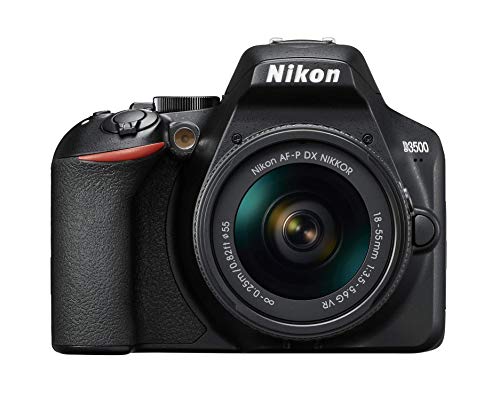 Nikon D3500 Kit AF-P DX 18-55 mm VR schwarz (Zertifiziert und Generalüberholt) von Nikon