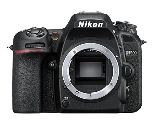 Nikon D7500 Body Digitale Spiegelreflexkamera, 20,9 Megapixel, WLAN, Bluetooth, SD 8 GB, 300 x Premium Lexar, Schwarz von Nikon