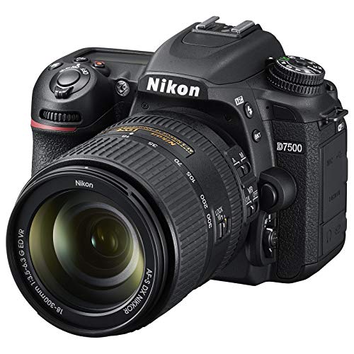 Nikon D7500 Digital SLR im DX Format mit Nikon AF-S DX 18-300mm 1:3,5-6,3G ED VR (20,9 MP, EXPEED 5-Prozessor, AF-System mit 51 Messfeldern, ISO 100-51.200, 4K UHD Video incl. Zeitraffer Video) von Nikon