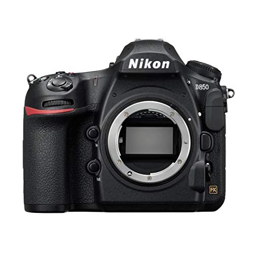 Nikon D850 Vollformat Digital SLR Kamera (45,4 MP, 4K UHD Video incl. Zeitlupenfunktion, EXPEED 6-Prozessor, 3,2 Zoll/8 cm neigbarer Touch-Monitor mit 2,4 Mill. Bildpunkten, WiFi und NFC, SnapBridge) von Nikon