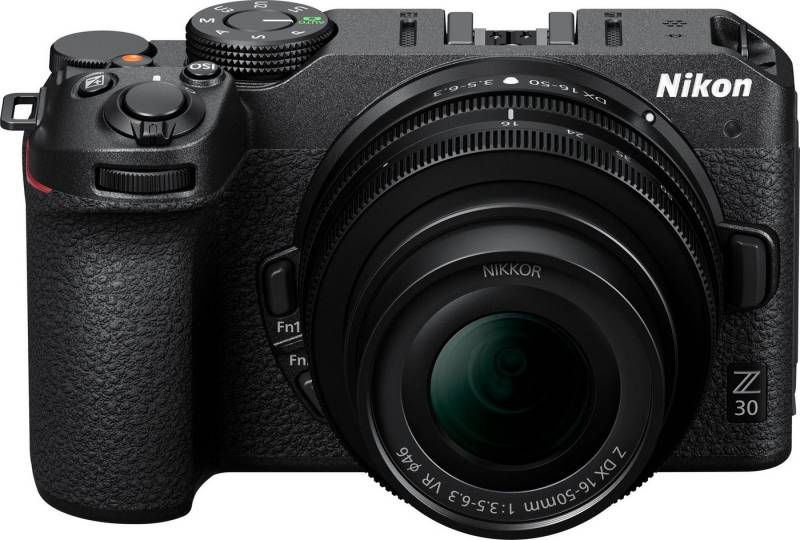Nikon Kit Z 30 + 16–50 + 50–250 VR Systemkamera (NIKKOR Z DX 16–50 mm 1:3,5–6,3 VR, NIKKOR Z DX 50–250 mm 1:4,5–6,3 VR, 20,9 MP, Bluetooth, WLAN (Wi-Fi) von Nikon
