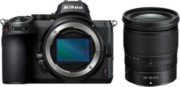 Nikon Kit Z 5 24–70 1:4 Systemkamera (NIKKOR Z 24–70 mm 1:4 S, 24,3 MP, Bluetooth, WLAN (WiFi) von Nikon