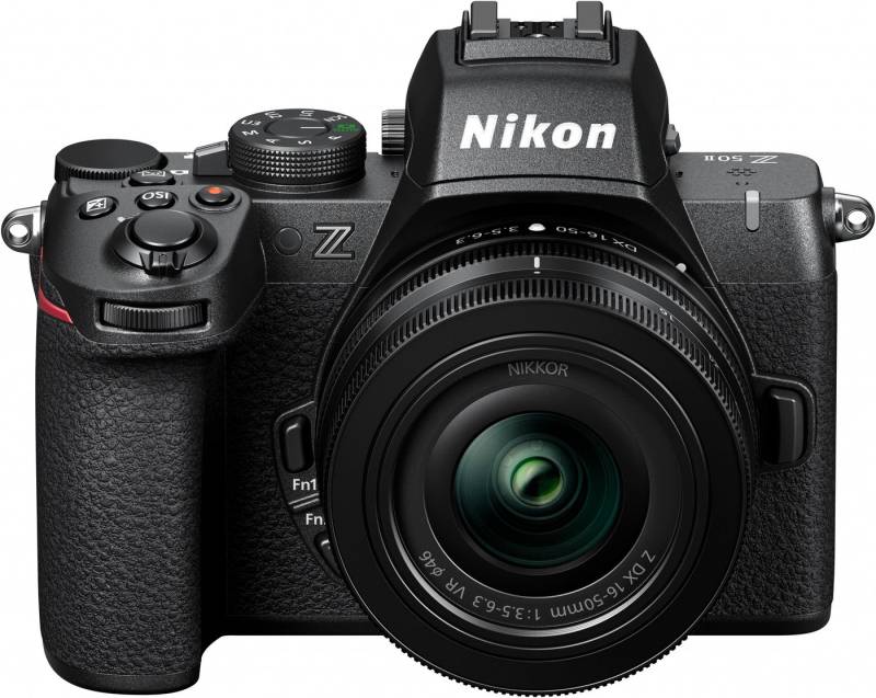 Nikon Kit Z50II + DX 16–50mm f/3,5-6,3 VR Systemkamera (NIKKOR Z DX 16–50mm f/3,5-6,3 VR, 20,9 MP, Bluetooth, WLAN) von Nikon