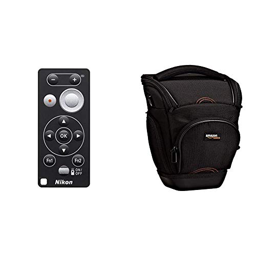Nikon ML-L7 Bluetooth Fernbedienung & Amazon Basics SLR-Schultertasche (schwarz) von Nikon