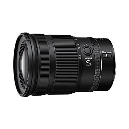 Nikon NIKKOR Z, 24–120 mm f/4 S, Premium-All-in-One-Zoomobjektiv mit konstanter Blende für spiegellose Kameras der Z-Serie (Weitwinkel bis Tele), Modell Nikon USA von Nikon