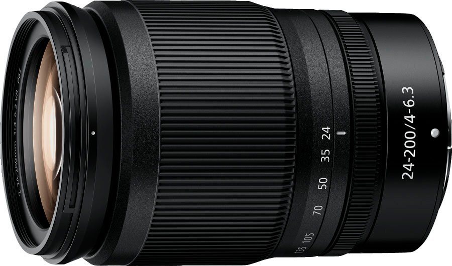 Nikon NIKKOR Z 24-200 mm 1:4-6,3 VR für Z5,Z5II,Z6II,Z6III & Z f passendes Objektiv von Nikon