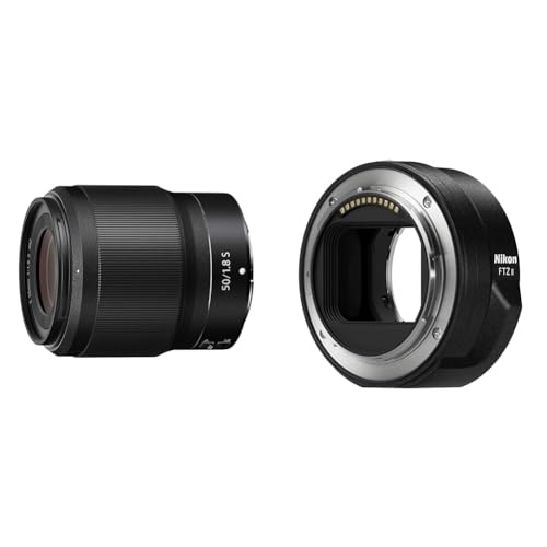 Nikon NIKKOR Z 50 mm 1:1,8 S Objektiv & FTZ II (Adapter für F Objektive auf Z-Mount Kameras) von Nikon