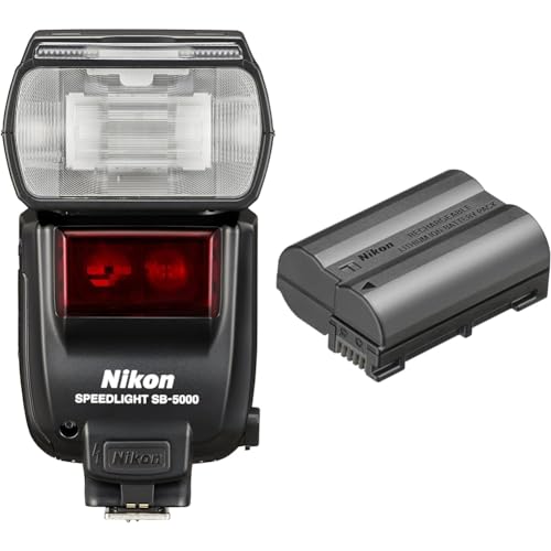 Nikon SB-5000 Blitzgerät schwarz & EN-EL15c Lithium-Ionen-Akku von Nikon