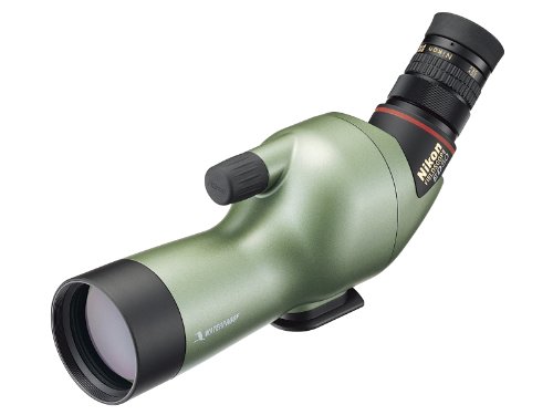 Nikon Spektiv (Fieldscope) ED 50 Angled Beobachtungs-Fernrohr grün perlglanz (ohne Okular) von Nikon