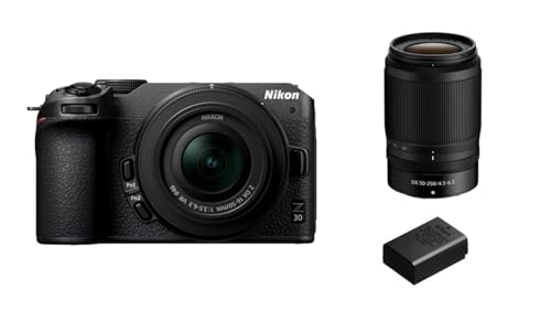 Nikon Z 30 Kit DX 16-50 Mm 1:3.5-6.3 VR + DX 50-250 mm 1:4.5-6.3 VR + EN-EL 25a Nikon Z 30 Kit DX 16-50 Mm 1:3.5-6.3 VR + DX 50-250 mm 1:4.5-6.3 VR + EN-EL 25a von Nikon