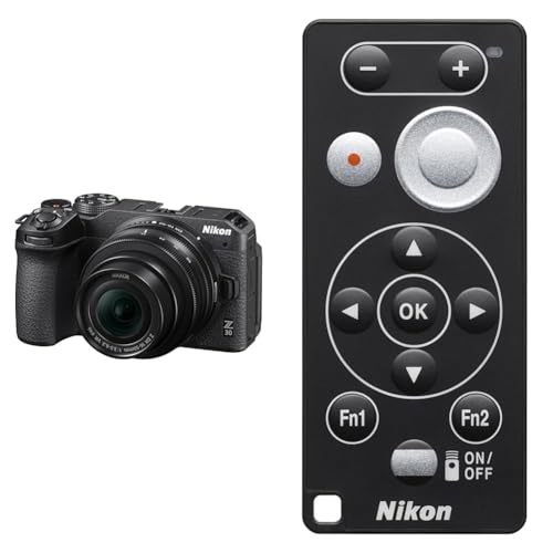 Nikon Z 30 Kit DX 16-50 mm 1:3.5-6.3 VR (20 & ML-L7 Bluetooth Fernbedienung von Nikon