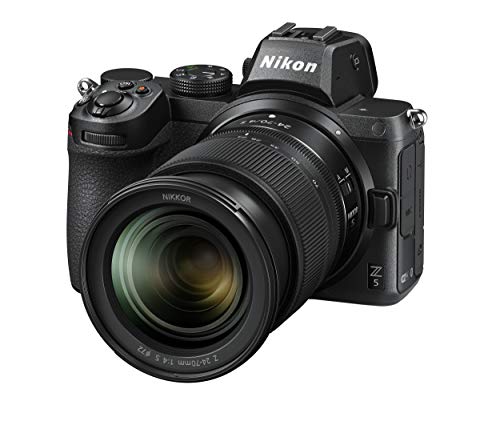 Nikon Z 5 Spiegellose Vollformat-Kamera mit Nikon 24-70mm 1:4,0 S (24,3 MP, Hybrid-AF mit 273 Messfeldern, 5-Achsen-Bildstabilisator, 4K UHD Video, doppeltes Kartenfach) von Nikon