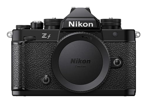 Nikon Z f Gehäuse Vollformatkamera, 24.4MP, 4k Video, Pixel Shift, Gehäuse mit Magnesiumlegierung, Neig- und drehbarer Touch-Monitor von Nikon