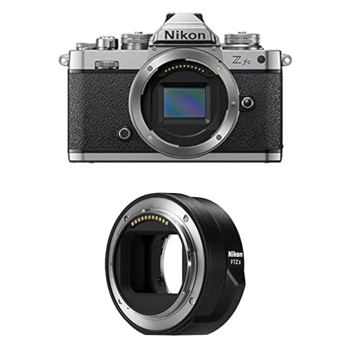 Nikon Z fc Spiegellose Kamera im DX-Format + NIKON FTZ II (Adapter für F-Mount Objektive auf Z-Mount Kameras) von Nikon