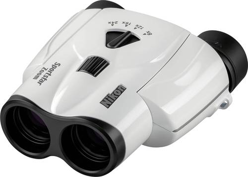 Nikon Zoom-Fernglas 8 x - 24 x 25mm Dachkant Weiß BAA870WB Nikon Zoom-Fernglas 8 x - 24 x 25mm Dachkant Weiß BAA870WB von Nikon