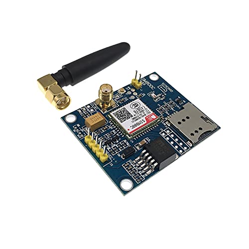 SIM800C GSM/GPRS-Modul mit SMA-Antenne für Raspberry Pi Experimental Module von Nikou