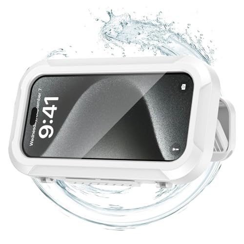 Niktule Duschphone -Halter, Telefonhalter für die Dusche,Rotierende Wandhalterhalterung | wasserdichte hochempfindliche Mobiltelefonständer für Badezimmerspiegel Badewanne Küchenschwimmbäder Niktule Duschphone -Halter, Telefonhalter für die Dusche,Rotierende Wandhalterhalterung | wasserdichte hochempfindliche Mobiltelefonständer für Badezimmerspiegel Badewanne Küchenschwimmbäder von Niktule