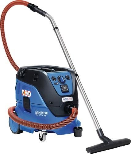 Nilfisk Sicherheitssauger ATTIX 33-2M IC BG Bau 1400W 4500l/min 250mbar 30l von Nilfisk GmbH