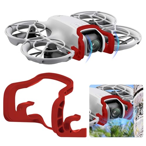 Gimbal Bumper Guard für DJI Neo Zubehör,Drone Lens Anti-Collision Protection Bar Antikollisionsschutz Schutzleiste Drone Kratzschutz Gimbal Anti-Kollision Protektor für DJI Neo(Rot) von Nilioyul