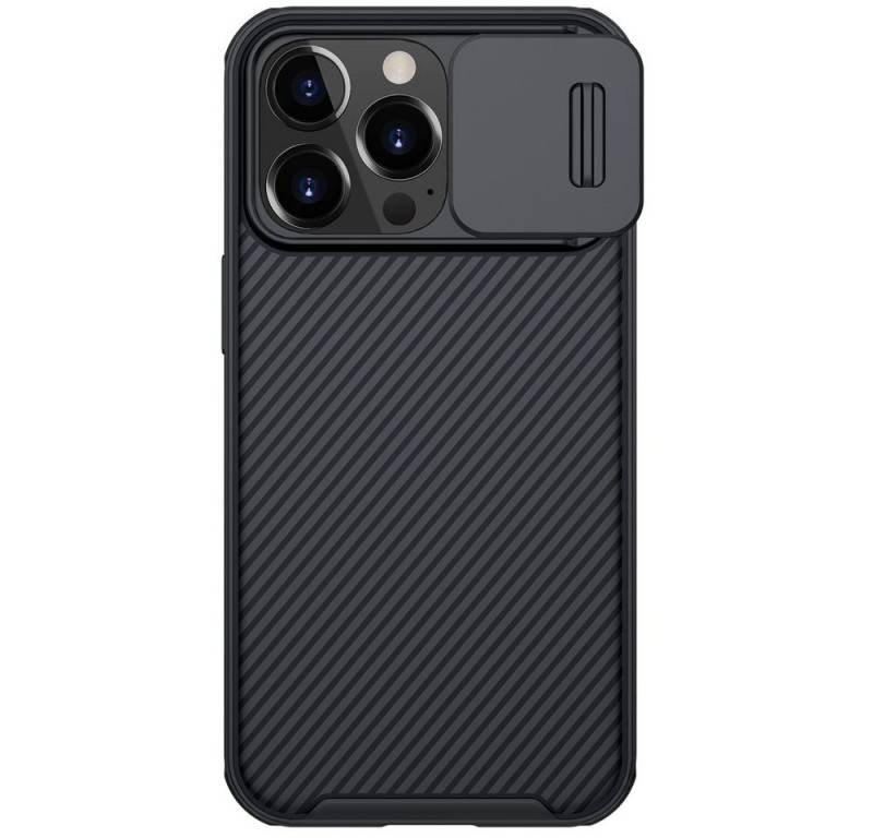 Nilkin Handyhülle Magnetische Hülle kompatibel mit iPhone 14 Pro Kameraschutz Schwarz von Nilkin