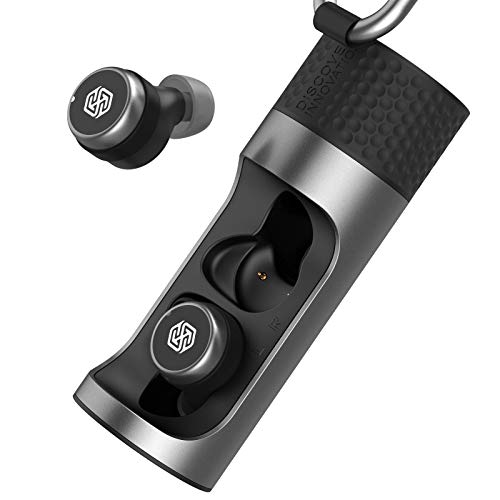 Nillkin Bluetooth Kopfhörer, Kabellos In Ear Kopfhörer mit CVC 8.0 Noise Cancelling Wireless Earbuds 65 Std. Spielzeit, Bluetooth 5.0 Headset HiFi für Sport und Arbeit, IPX5 Wasserdicht Schwarz von Nillkin