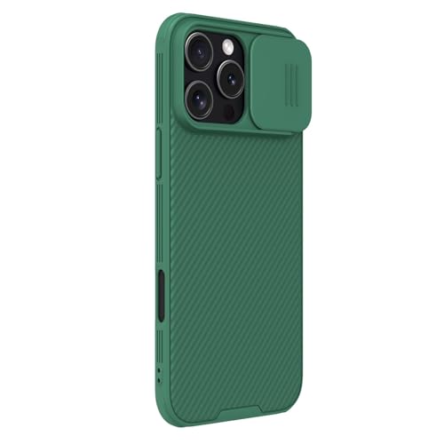 Nillkin CamShield Magnetische Hülle kompatibel mit Apple iPhone 16 Pro Max, kompatibel mit MagSafe, verschiebbare Kamerahülle, zusätzlicher Kameraschutz von Nillkin