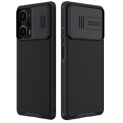 Nillkin CamShield Pro Series Schutzhülle für Xiaomi Redmi Note 12 Turbo/Poco F5, Schwarz von Nillkin