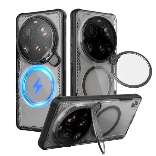 Nillkin Hülle für Xiaomi 15 Ultra, Lceblade Prop Magnetische Stoßfestes und Kratzfestes Case mit Transparenter Handy-Kameradeckel, Kompatibel mit Xiaomi 15 Ultra 5G - Schwarz Nillkin Hülle für Xiaomi 15 Ultra, Lceblade Prop Magnetische Stoßfestes und Kratzfestes Case mit Transparenter Handy-Kameradeckel, Kompatibel mit Xiaomi 15 Ultra 5G - Schwarz von Nillkin