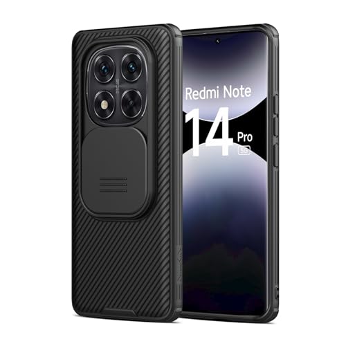 Nillkin Hülle für Xiaomi Redmi Note 14 Pro 5G - Kameraschutz mit Slide Camera, Stoßfest & Kratzfest, Kompatibel mit Xiaomi Redmi Note 14 Pro 5G & Poco X7 6,67 Zoll -Schwarz Nillkin Hülle für Xiaomi Redmi Note 14 Pro 5G - Kameraschutz mit Slide Camera, Stoßfest & Kratzfest, Kompatibel mit Xiaomi Redmi Note 14 Pro 5G & Poco X7 6,67 Zoll -Schwarz von Nillkin