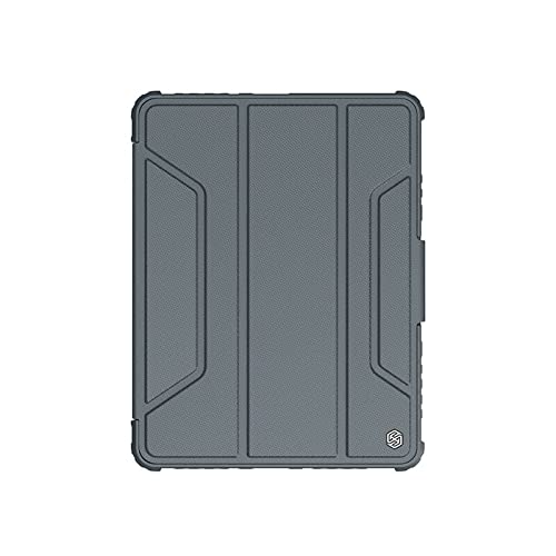 Nillkin - Hülle kompatibel mit Apple iPad Air 5 10.9 (2020/2022) - - Kunstleder Tablet Case Schutzhülle - Grau von Nillkin