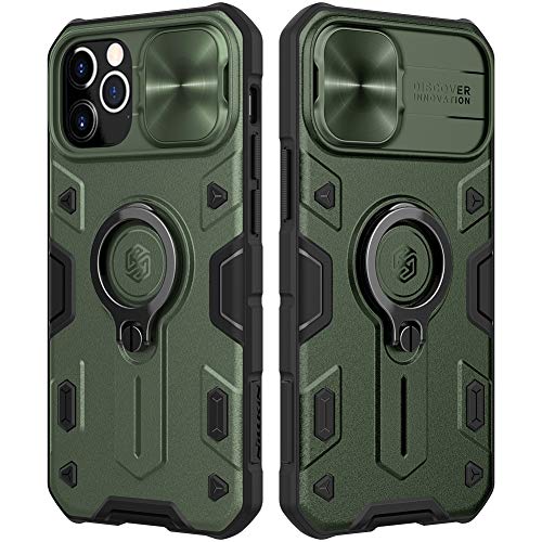 Nillkin Kompatibel mit iPhone 12 Hülle/iPhone 12 Pro Hülle 6.1 Zoll, Kameraschutz Handyhülle mit Anti-Rutsch Stoßfest Kratzfest PC Bumper Hybrid Schutzhülle für iPhone 12/12 Pro Case Grün Nillkin Kompatibel mit iPhone 12 Hülle/iPhone 12 Pro Hülle 6.1 Zoll, Kameraschutz Handyhülle mit Anti-Rutsch Stoßfest Kratzfest PC Bumper Hybrid Schutzhülle für iPhone 12/12 Pro Case Grün von Nillkin