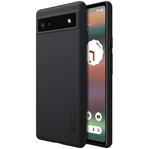 Nillkin Super Frosted Shield Google Pixel 6A Hülle Back Cover Schwarz von Nillkin