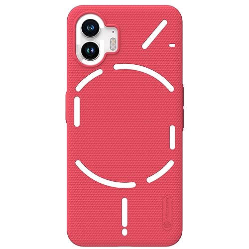 Nillkin Super Frosted Shield Nothing Phone (2) Case Back Cover Rot von Nillkin