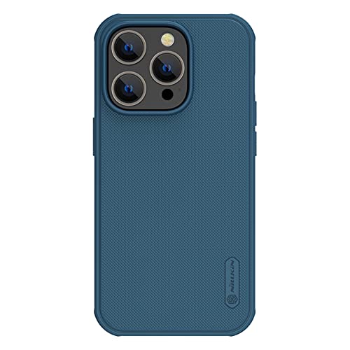 Nillkin Super Frosted Shield Pro Magnetic Series Schutzhülle für Apple iPhone 14 Pro, Blau von Nillkin