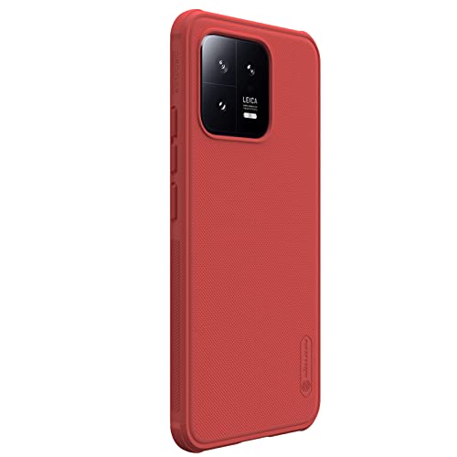 Nillkin Super Frosted Shield für Xiaomi 13 Hülle Back Cover Rot von Nillkin