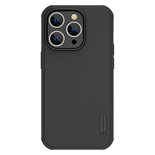 Nillkin Super Frosted Shield Pro Series Schutzhülle für Apple iPhone 14 Pro (ohne Logo-Ausschnitt), Schwarz Nillkin Super Frosted Shield Pro Series Schutzhülle für Apple iPhone 14 Pro (ohne Logo-Ausschnitt), Schwarz von Nillkin